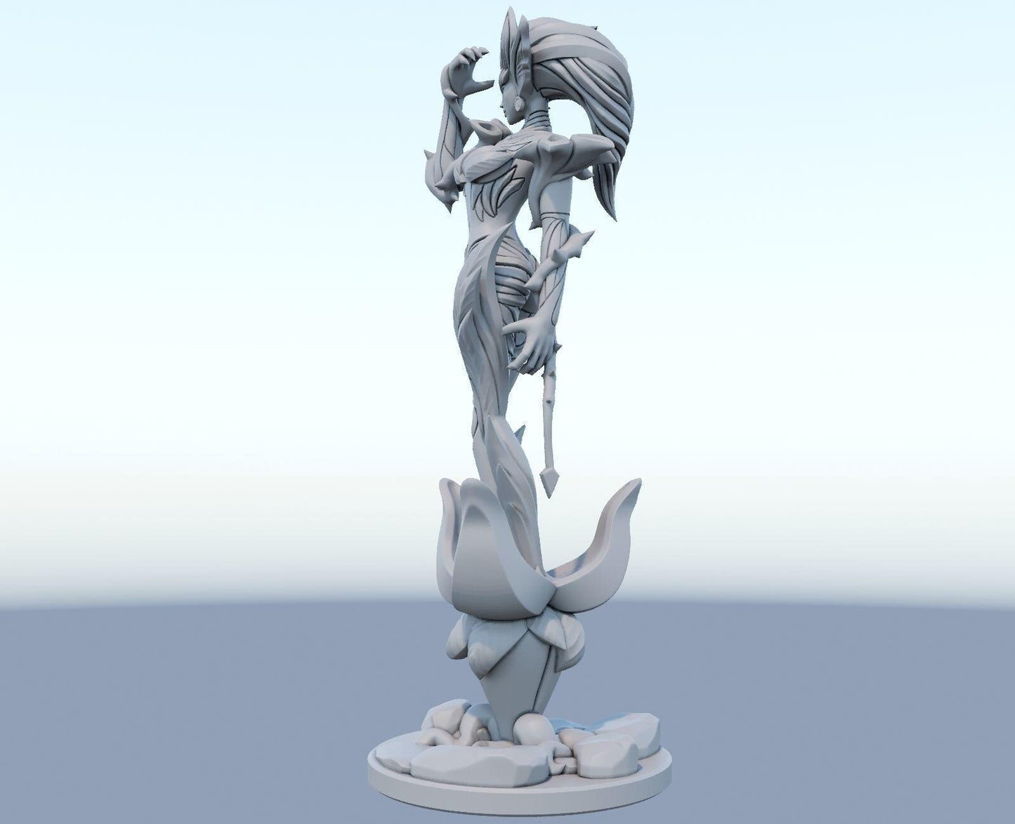 League of Legends Zyra Figurine - 3D Printed Collectible for Your Gaming Heaven