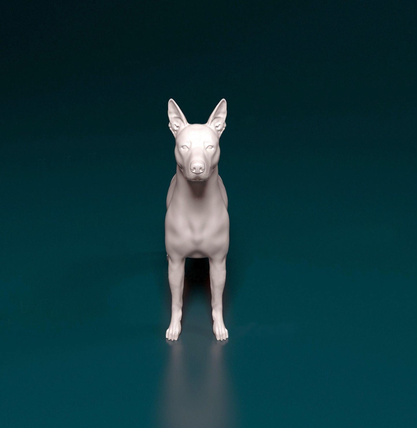 Xoloitzcuintle Dog Figurine | 3D Printed Mexican Hairless Statue | Xolo Sculpture | Unique Pet Memorial Gift | Aztec Dog Decor