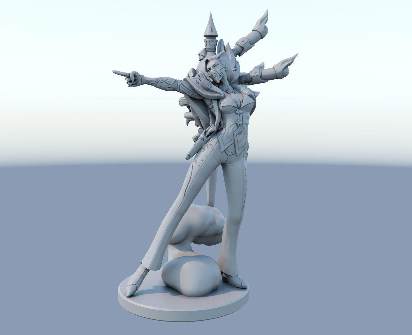League of Legends Renata Figurine - 3D Printed Collectible for Your Gaming Heaven