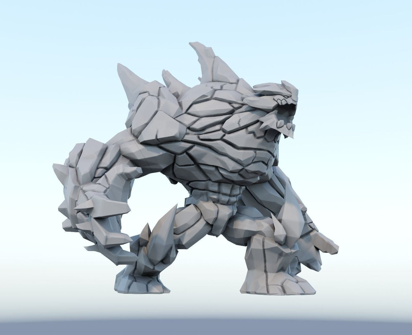 League of Legends Malphite Figurine - 3D Printed Collectible for Your Gaming Heaven