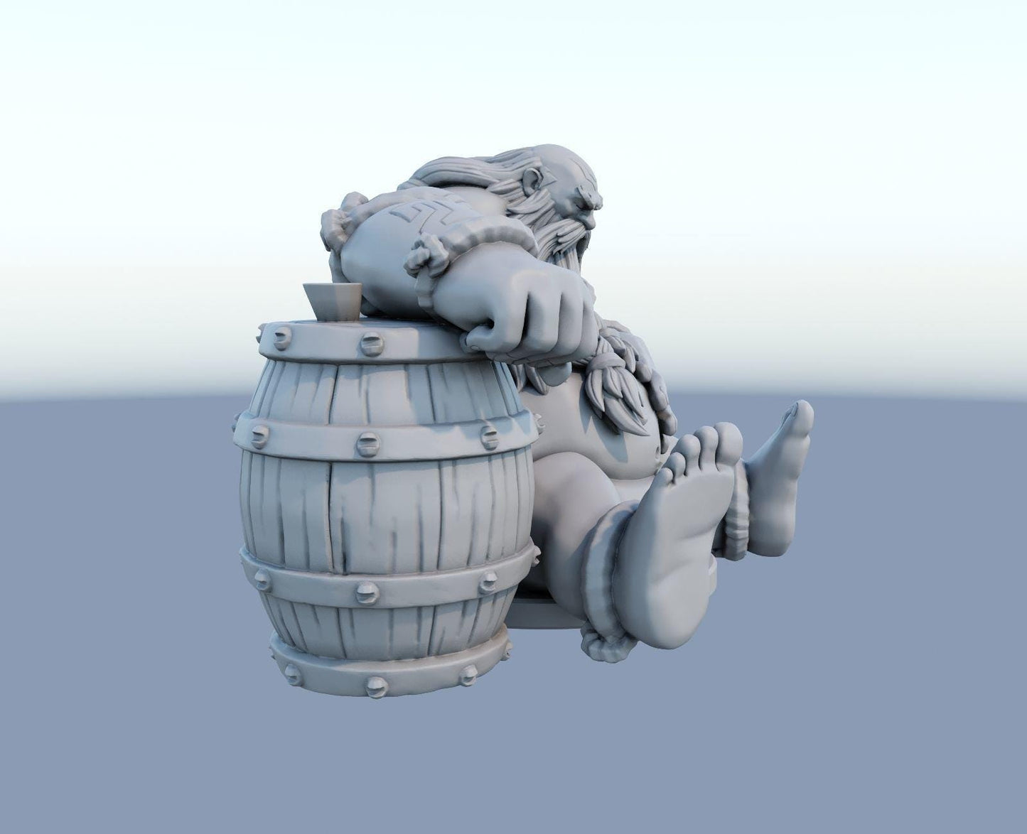 League of Legends Gragas Figurine - 3D Printed Collectible for Your Gaming Heaven