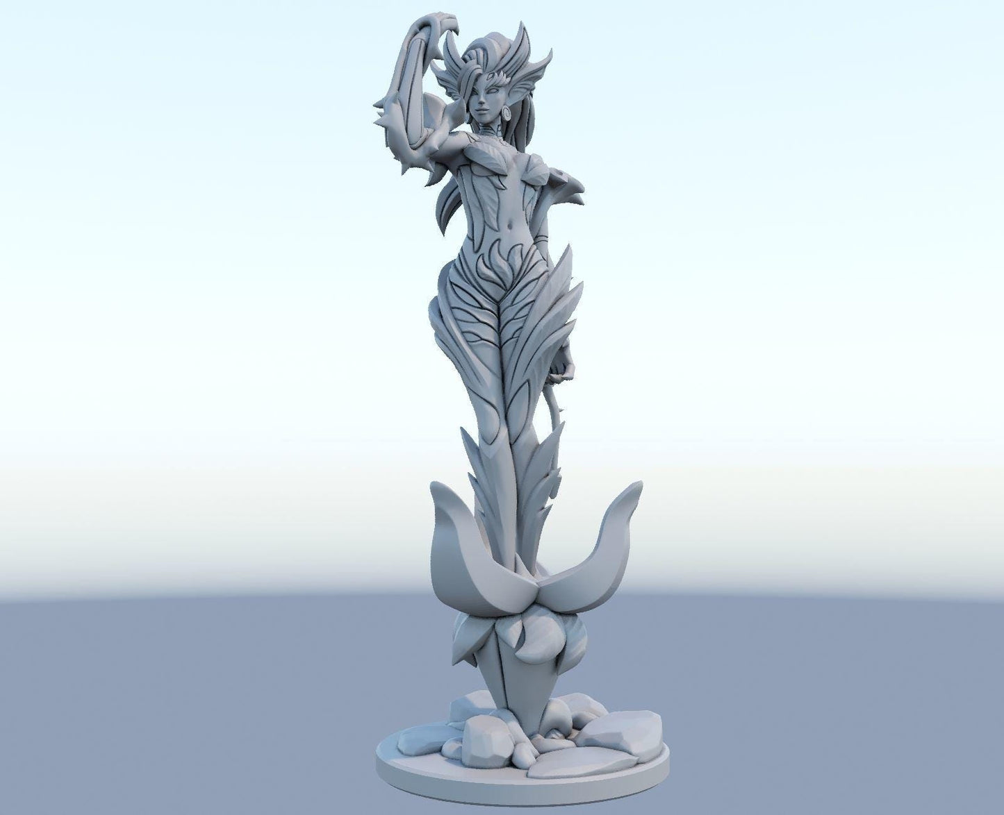 League of Legends Zyra Figurine - 3D Printed Collectible for Your Gaming Heaven