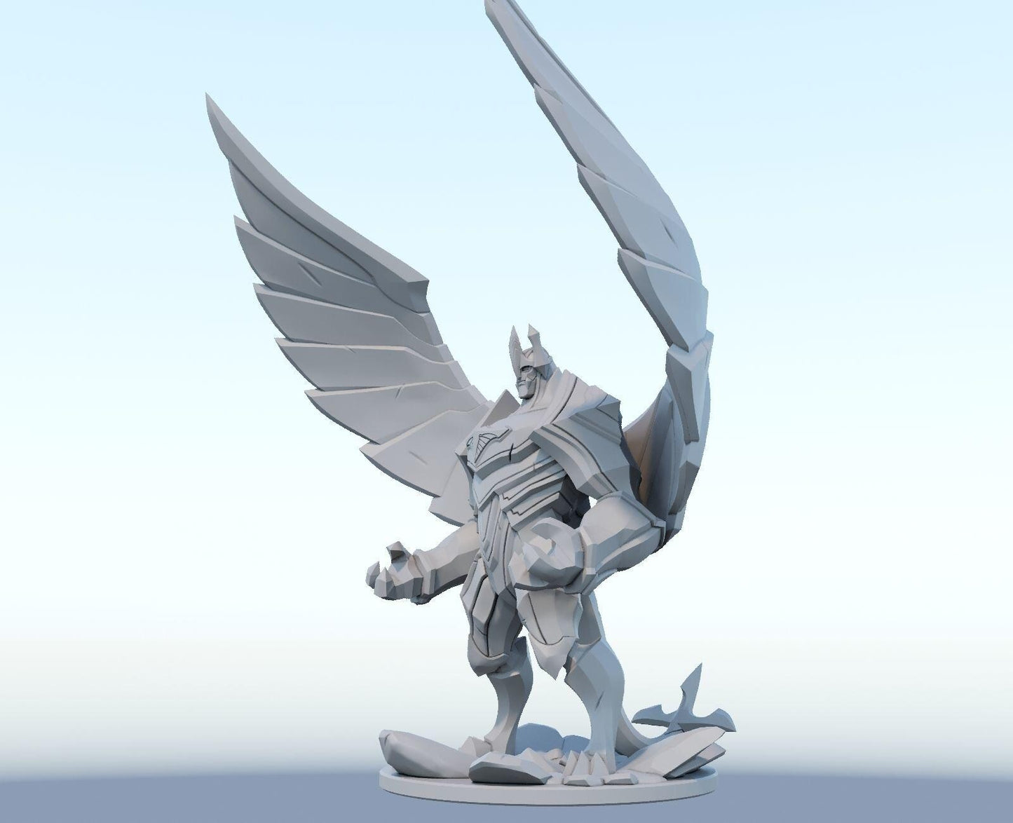 League of Legends Galio Figurine - 3D Printed Collectible for Your Gaming Heaven