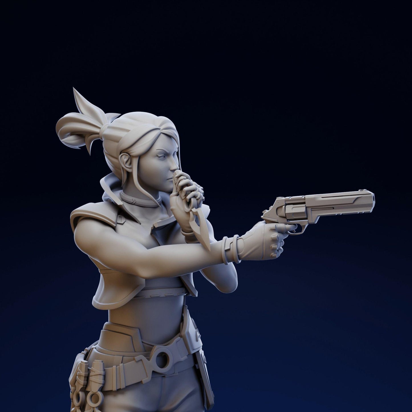 Valorant Jett Figurine - 3D Printed Collectible for Your Gaming Heaven