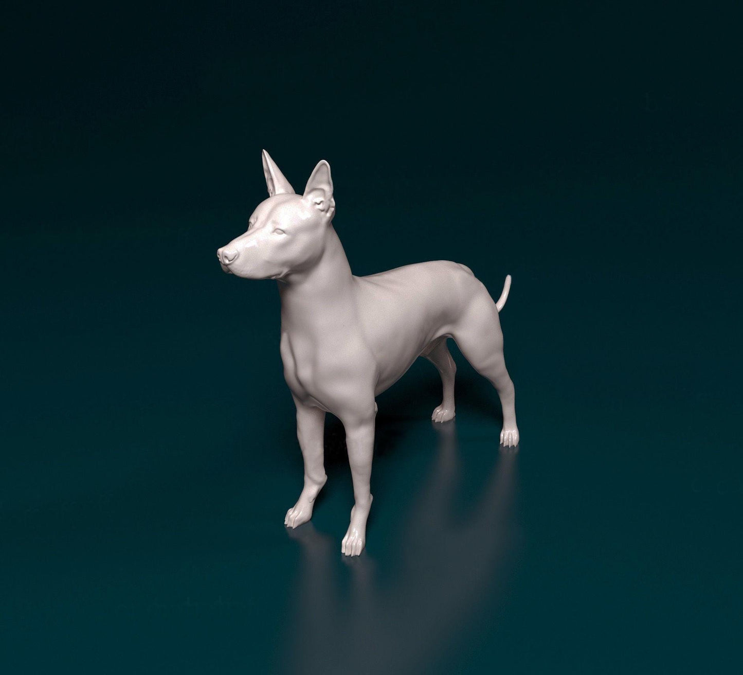 Xoloitzcuintle Dog Figurine | 3D Printed Mexican Hairless Statue | Xolo Sculpture | Unique Pet Memorial Gift | Aztec Dog Decor