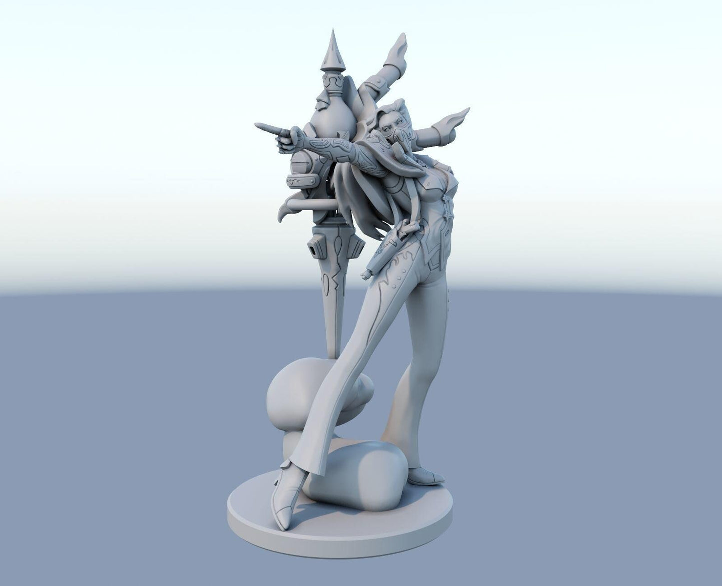 League of Legends Renata Figurine - 3D Printed Collectible for Your Gaming Heaven
