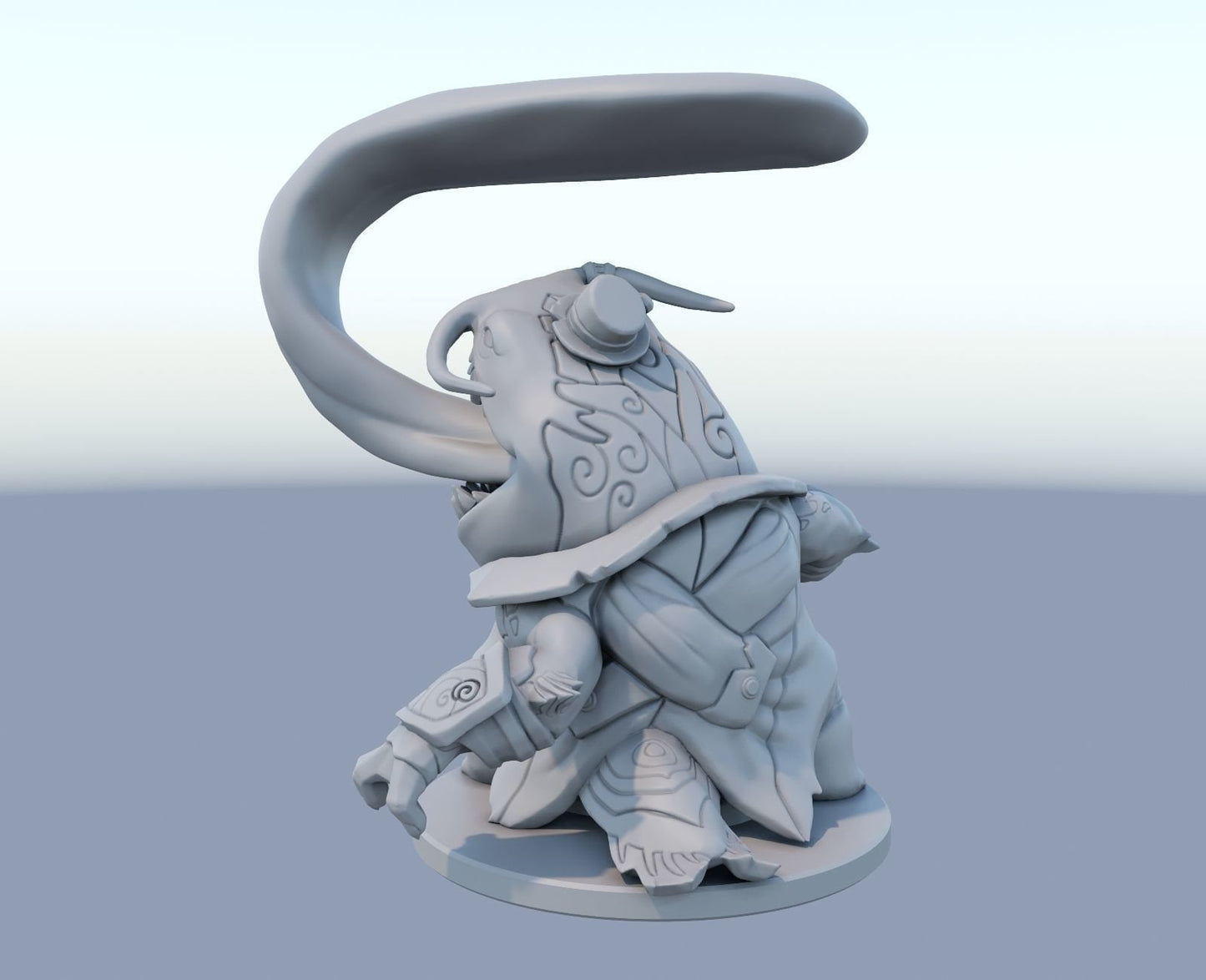 League of Legends Tahm Kench Figurine - 3D Printed Collectible for Your Gaming Heaven