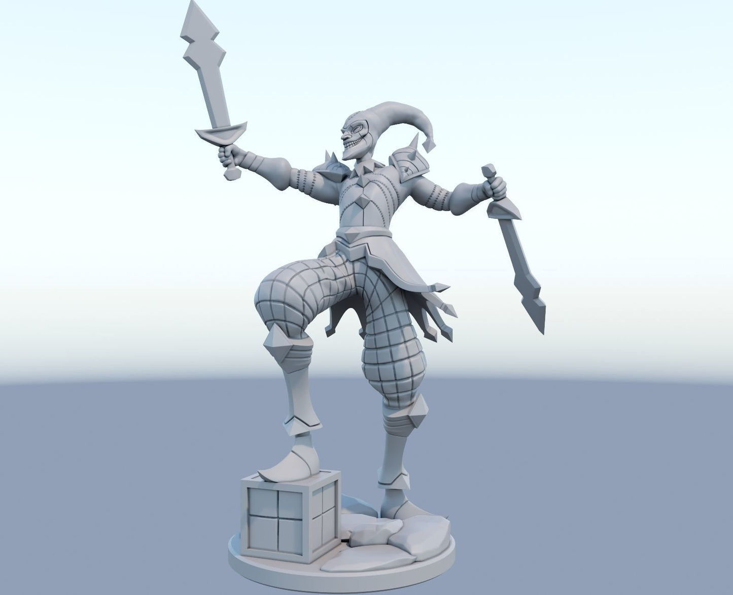 League of Legends Shaco Figurine - 3D Printed Collectible for Your Gaming Heaven