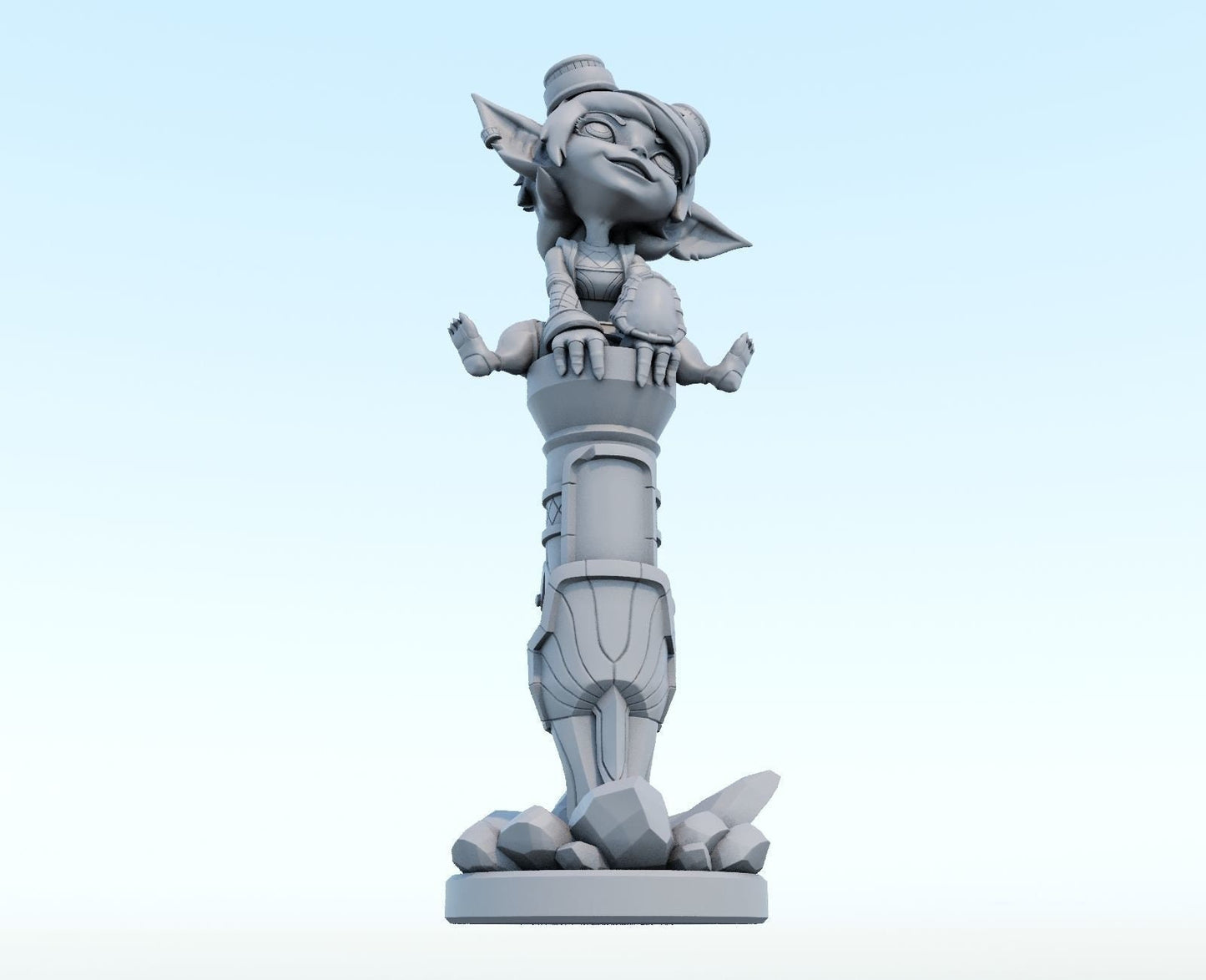 League of Legends Tristana Figurine - 3D Printed Collectible for Your Gaming Heaven