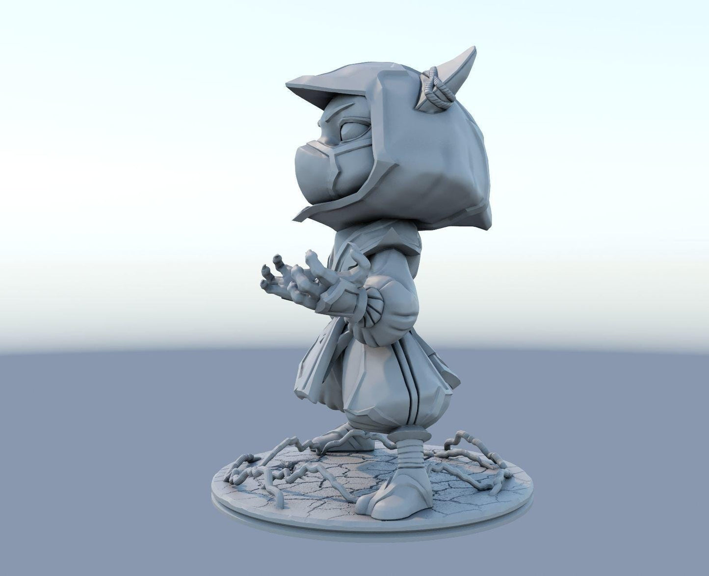 League of Legends Kennen Figurine - 3D Printed Collectible for Your Gaming Heaven