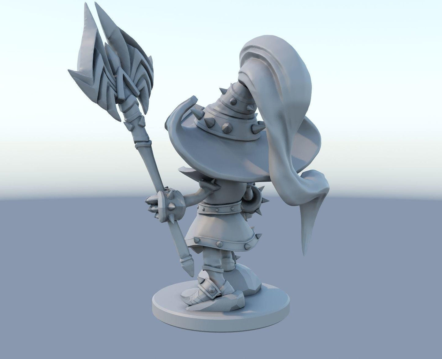 League of Legends Veigar Figurine - 3D Printed Collectible for Your Gaming Heaven