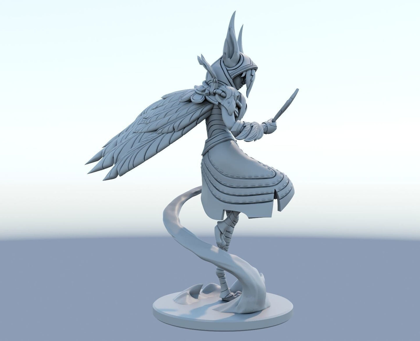 League of Legends Xayah Figurine - 3D Printed Collectible for Your Gaming Heaven