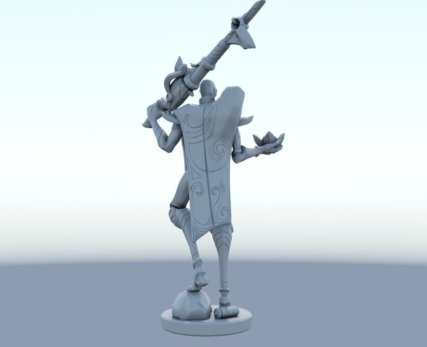 League of Legends Jhin Figurine - 3D Printed Collectible for Your Gaming Heaven