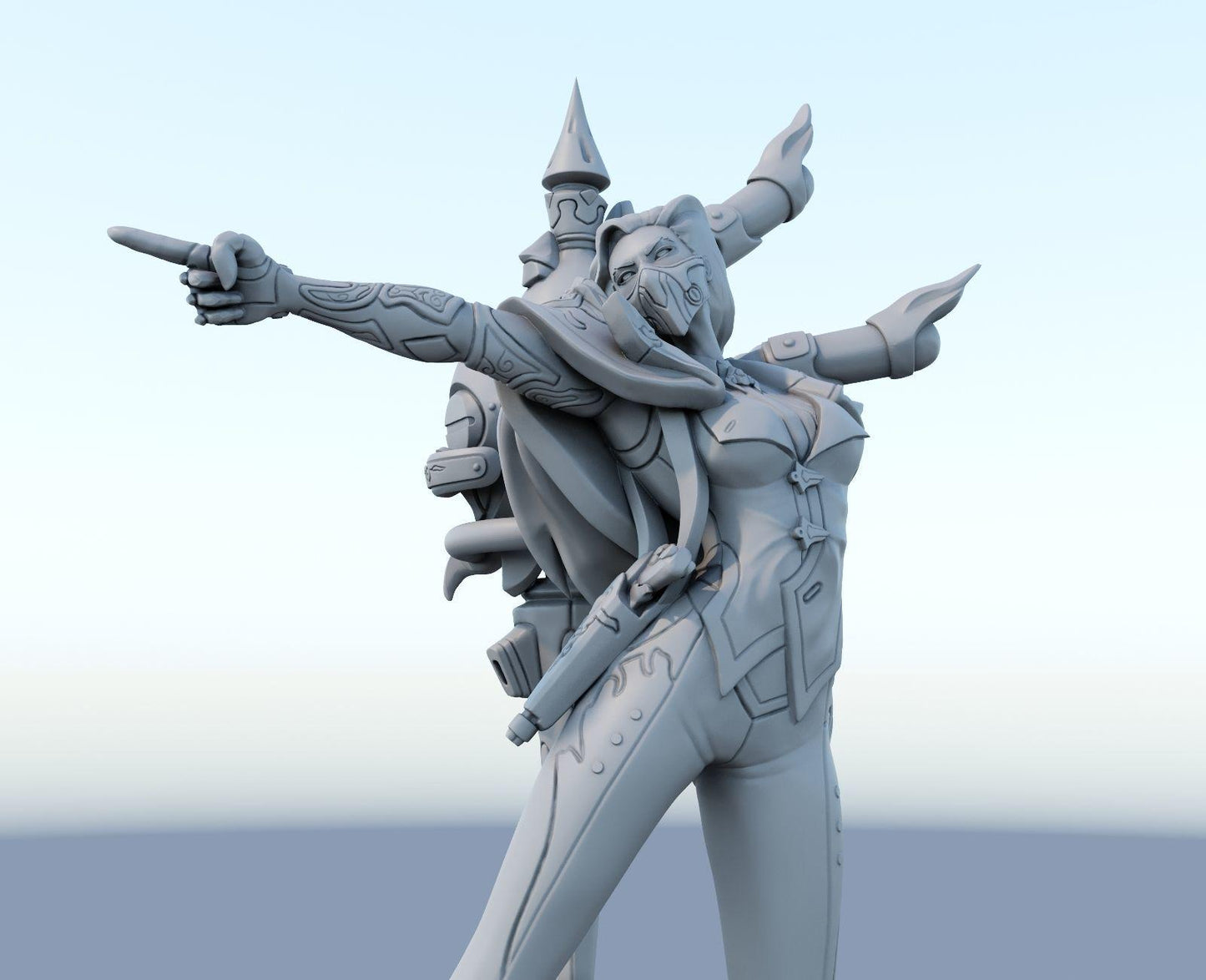 League of Legends Renata Figurine - 3D Printed Collectible for Your Gaming Heaven