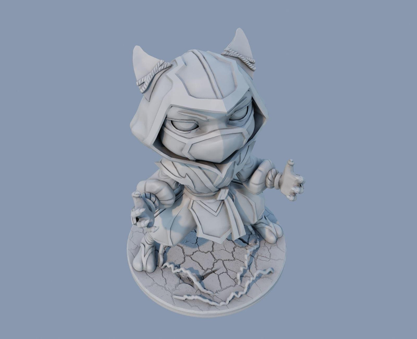 League of Legends Kennen Figurine - 3D Printed Collectible for Your Gaming Heaven
