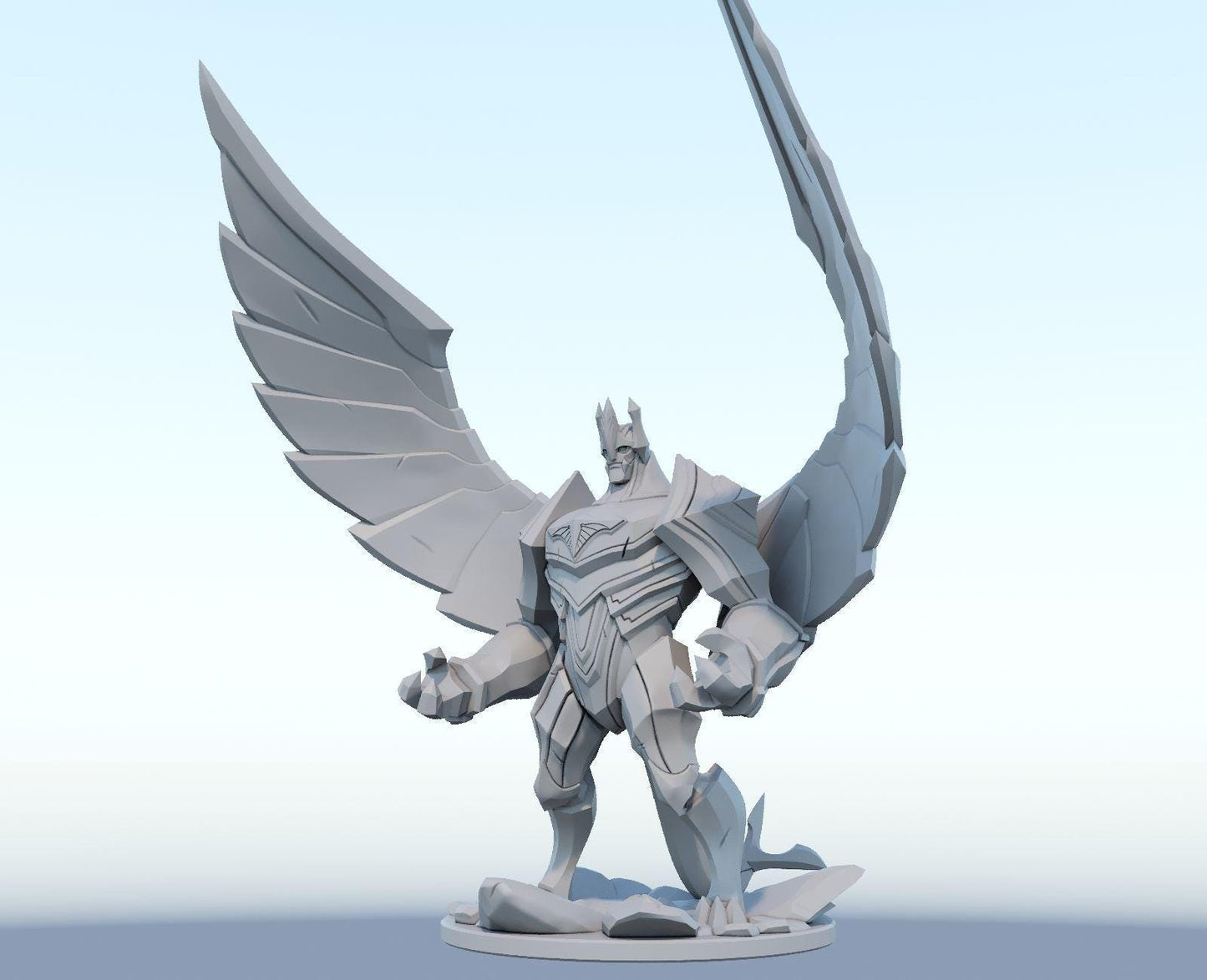League of Legends Galio Figurine - 3D Printed Collectible for Your Gaming Heaven