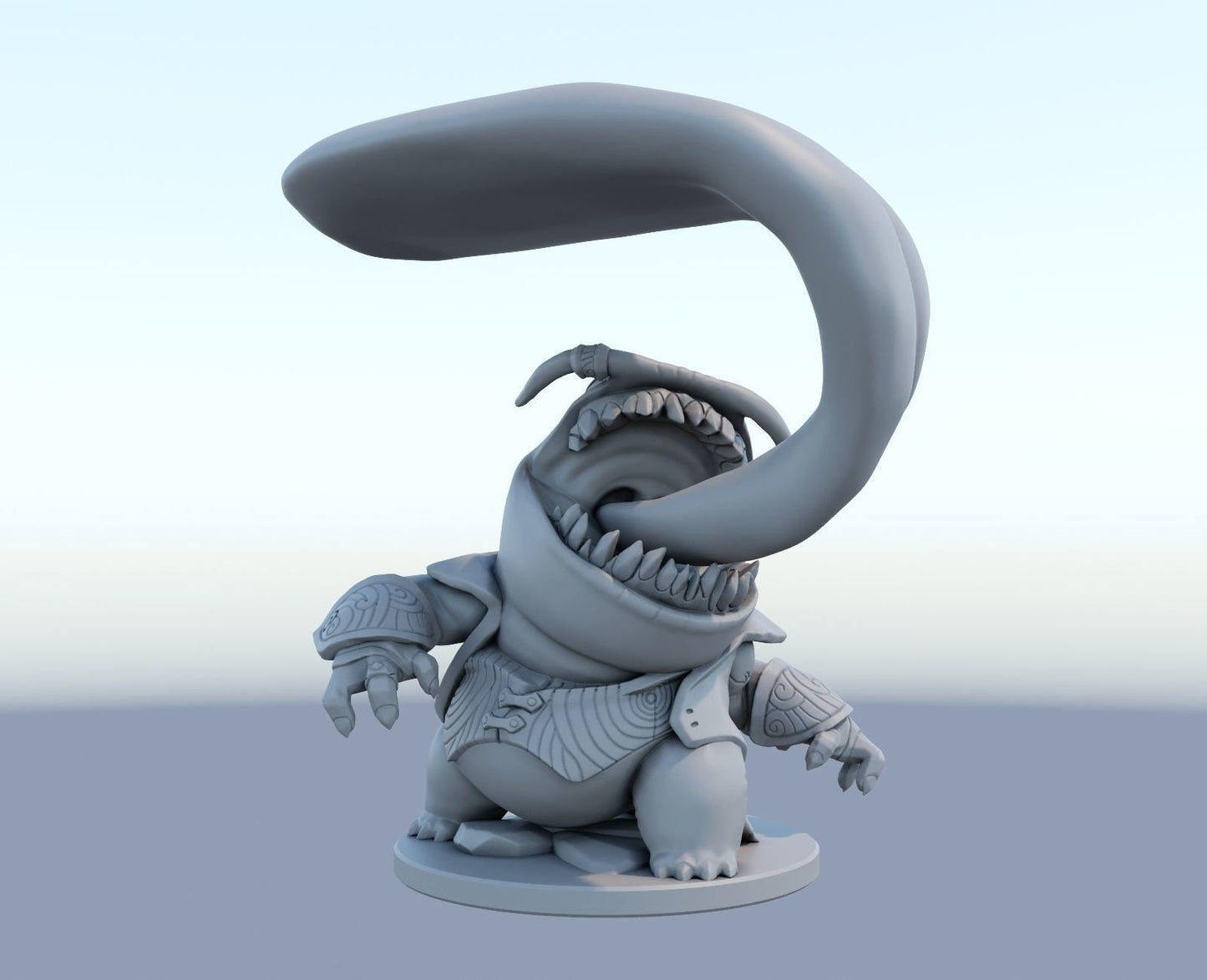League of Legends Tahm Kench Figurine - 3D Printed Collectible for Your Gaming Heaven