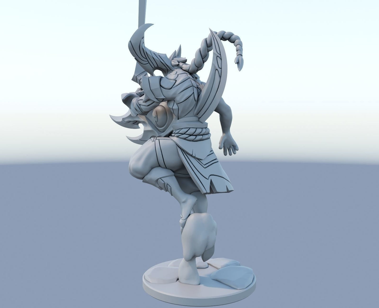 League of Legends Kayn Figurine - 3D Printed Collectible for Your Gaming Heaven