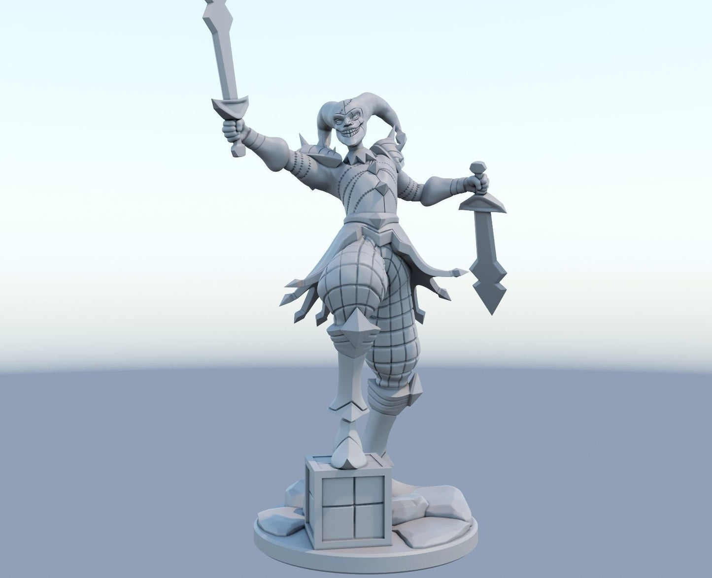 League of Legends Shaco Figurine - 3D Printed Collectible for Your Gaming Heaven