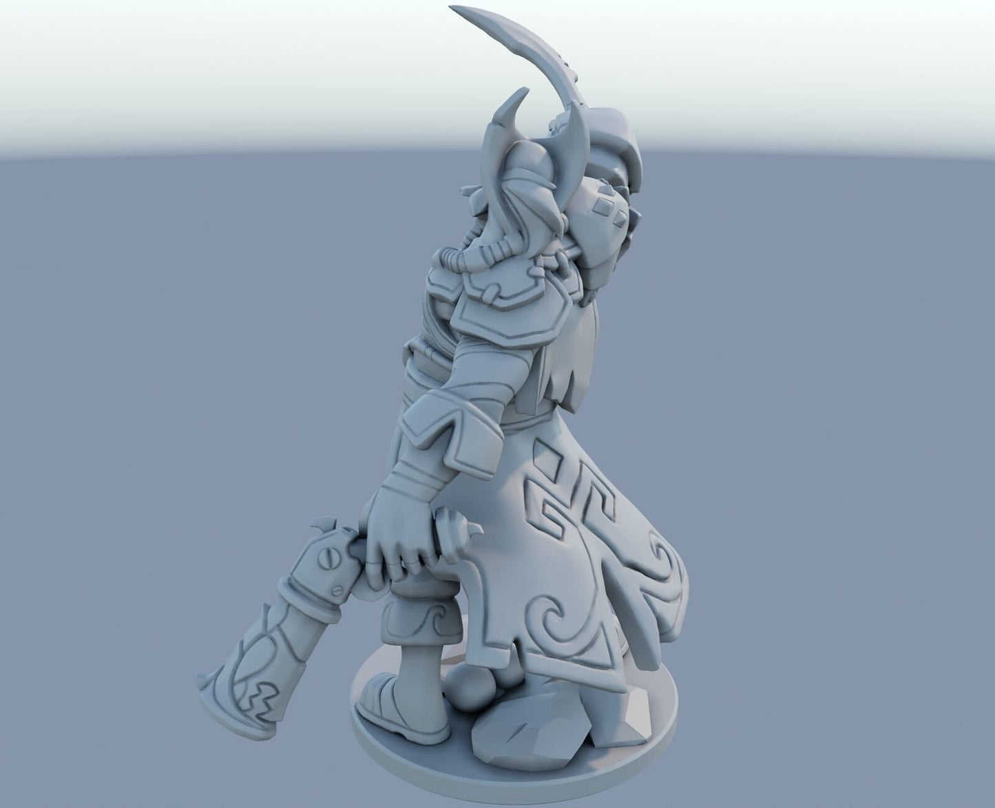 League of Legends Gangplank Figurine - 3D Printed Collectible for Your Gaming Heaven