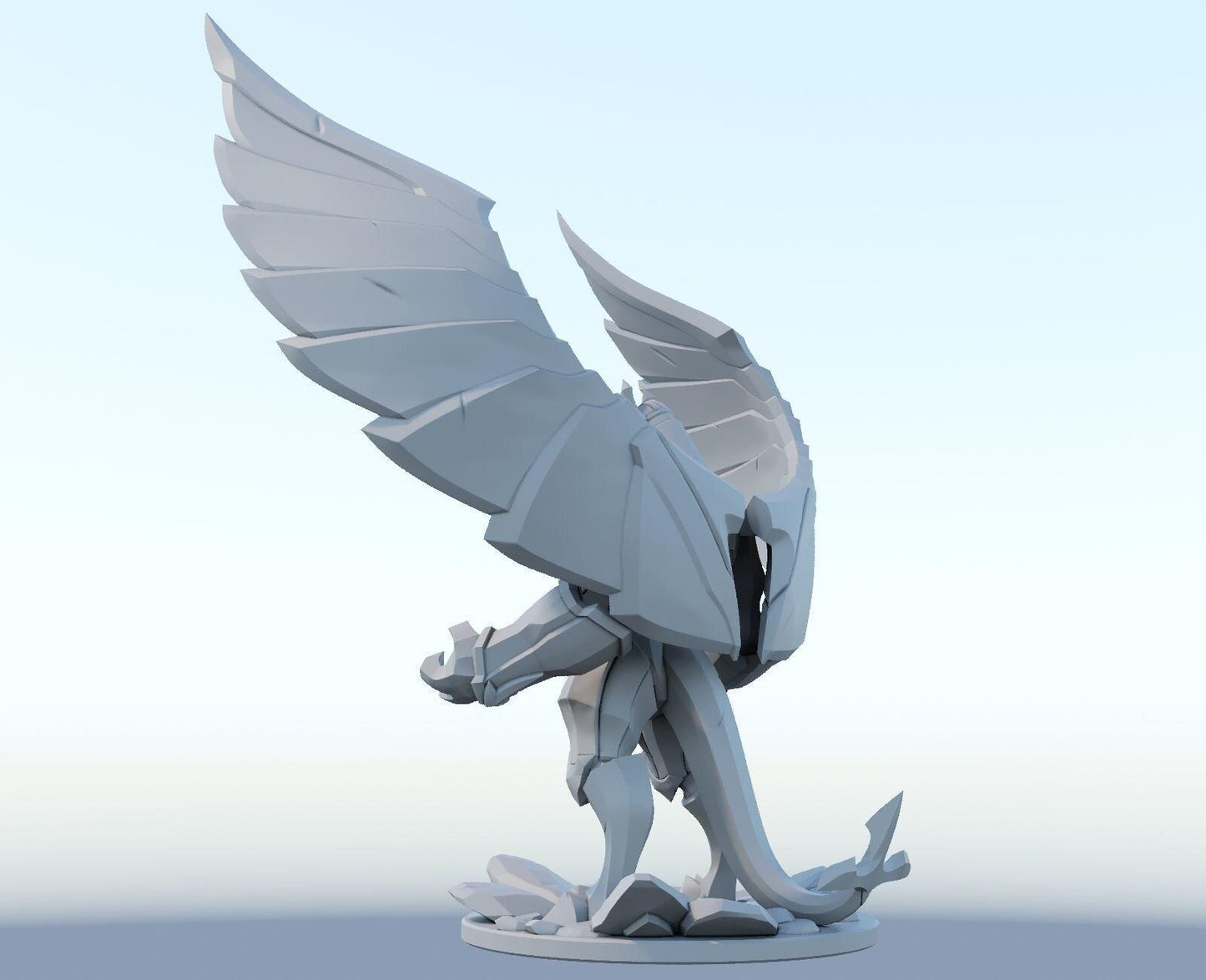 League of Legends Galio Figurine - 3D Printed Collectible for Your Gaming Heaven