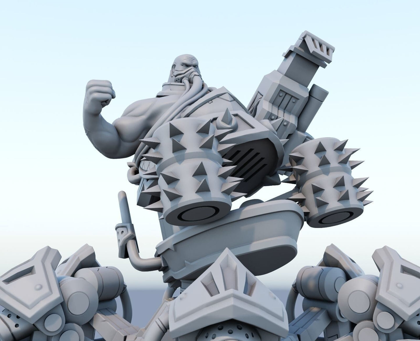 League of Legends Urgot Figurine - 3D Printed Collectible for Your Gaming Heaven