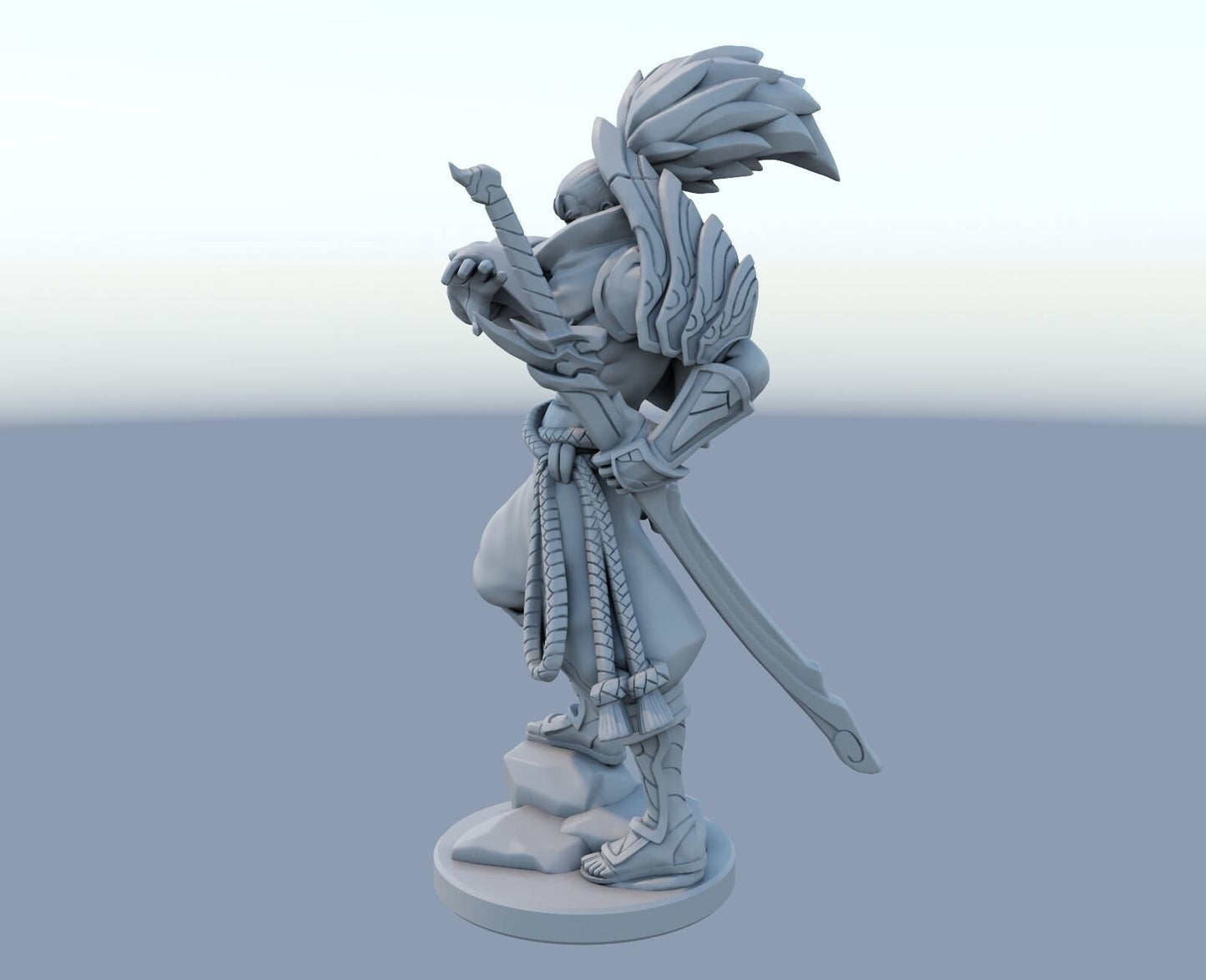 League of Legends Yasuo Figurine - 3D Printed Collectible for Your Gaming Heaven