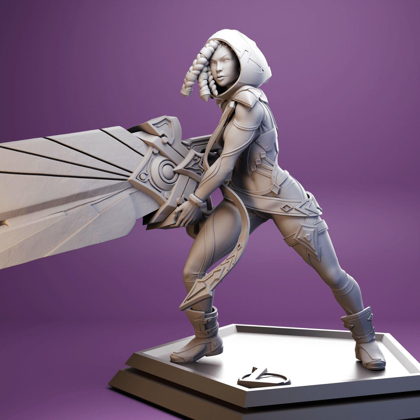 League of Legends Senna The Redeemer - 3D Printed Collectible for Your Gaming Heaven