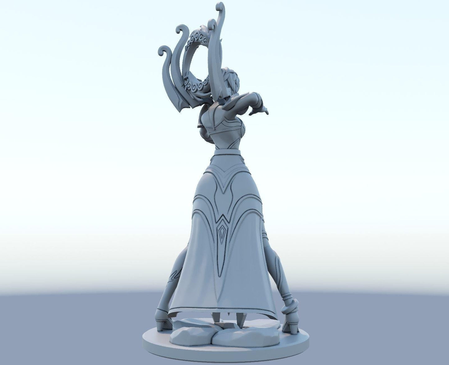 League of Legends Karma Figurine - 3D Printed Collectible for Your Gaming Heaven