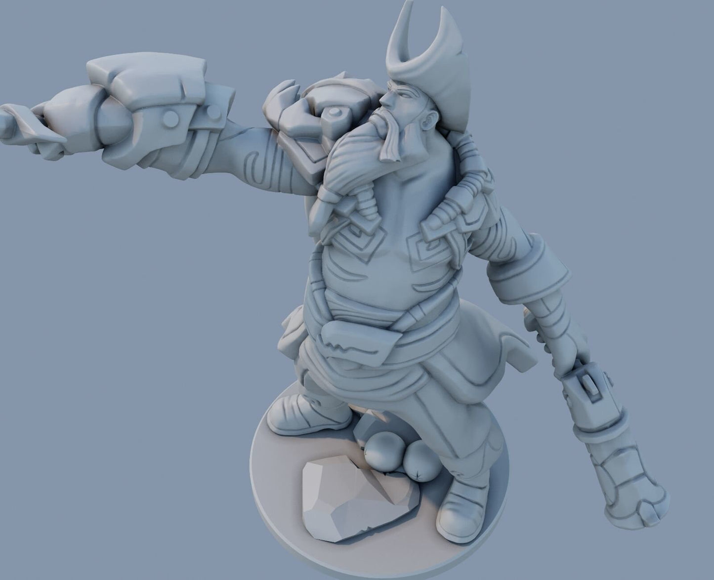 League of Legends Gangplank Figurine - 3D Printed Collectible for Your Gaming Heaven