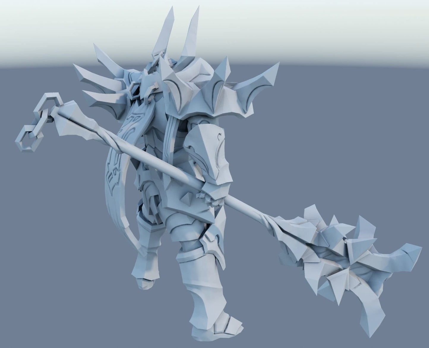 League of Legends Mordekaiser Figurine - 3D Printed Collectible for Your Gaming Heaven