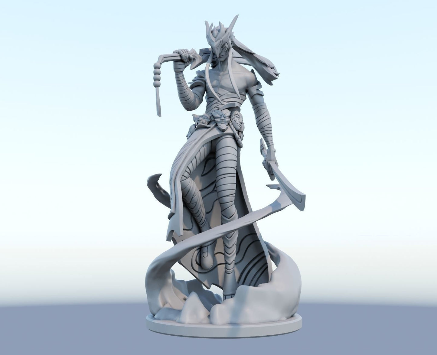 League of Legends Yone Figurine - 3D Printed Collectible for Your Gaming Heaven