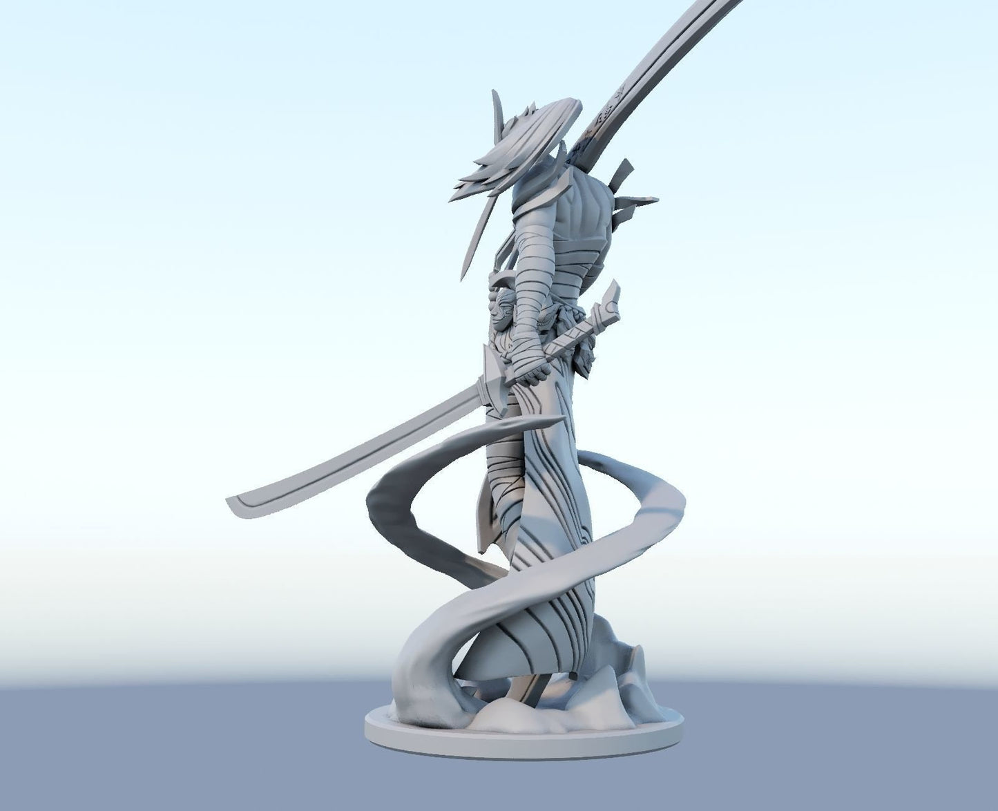 League of Legends Yone Figurine - 3D Printed Collectible for Your Gaming Heaven