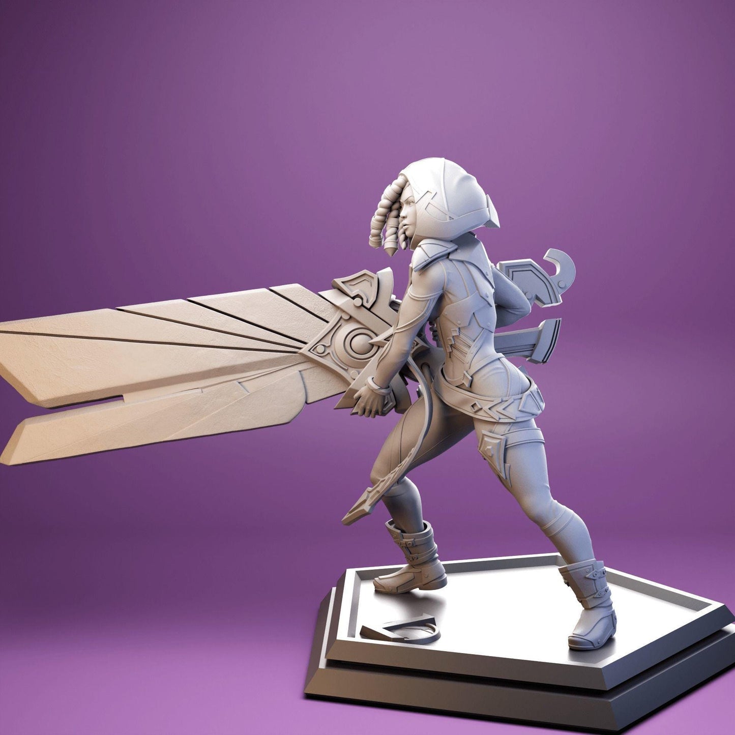 League of Legends Senna The Redeemer - 3D Printed Collectible for Your Gaming Heaven
