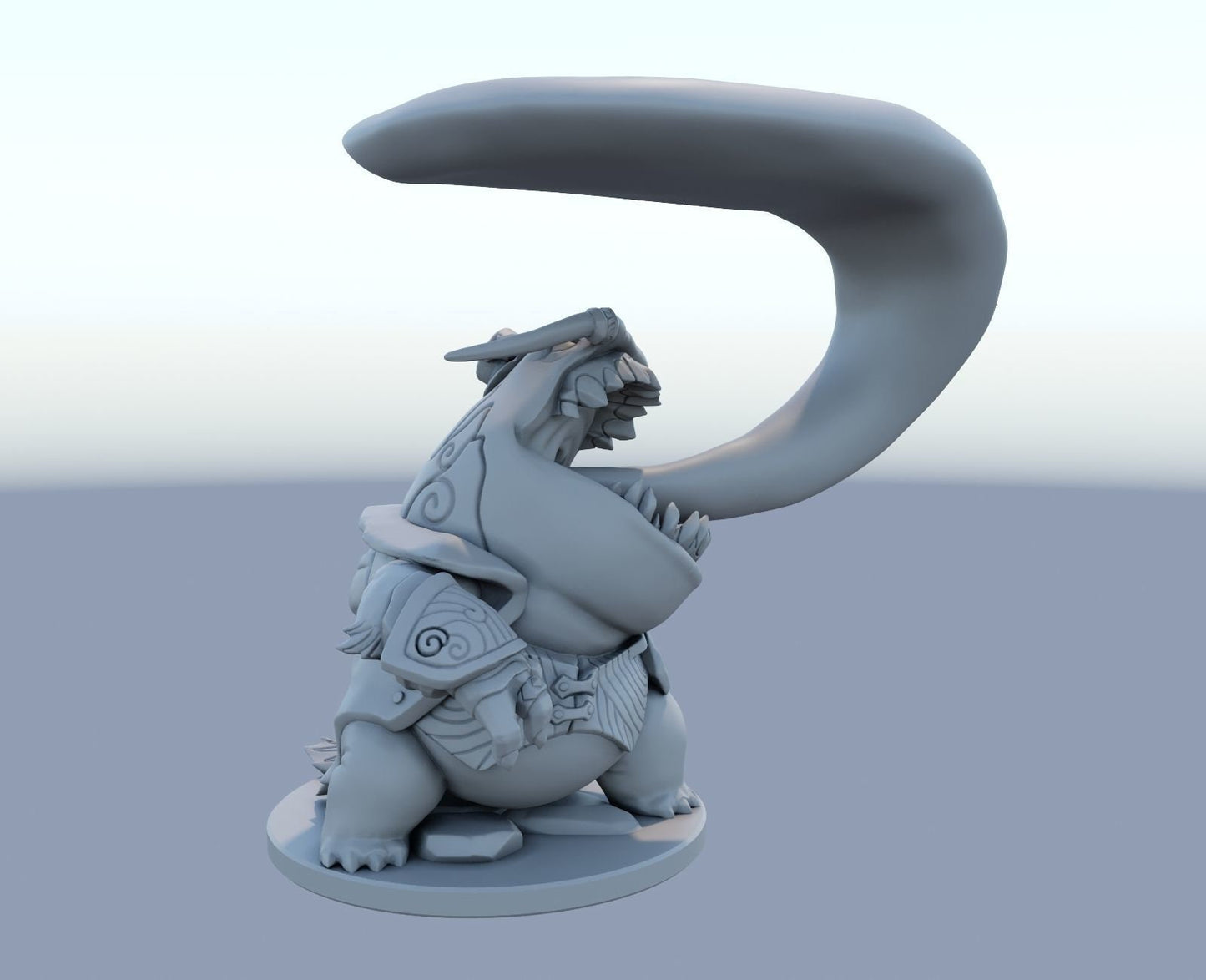 League of Legends Tahm Kench Figurine - 3D Printed Collectible for Your Gaming Heaven