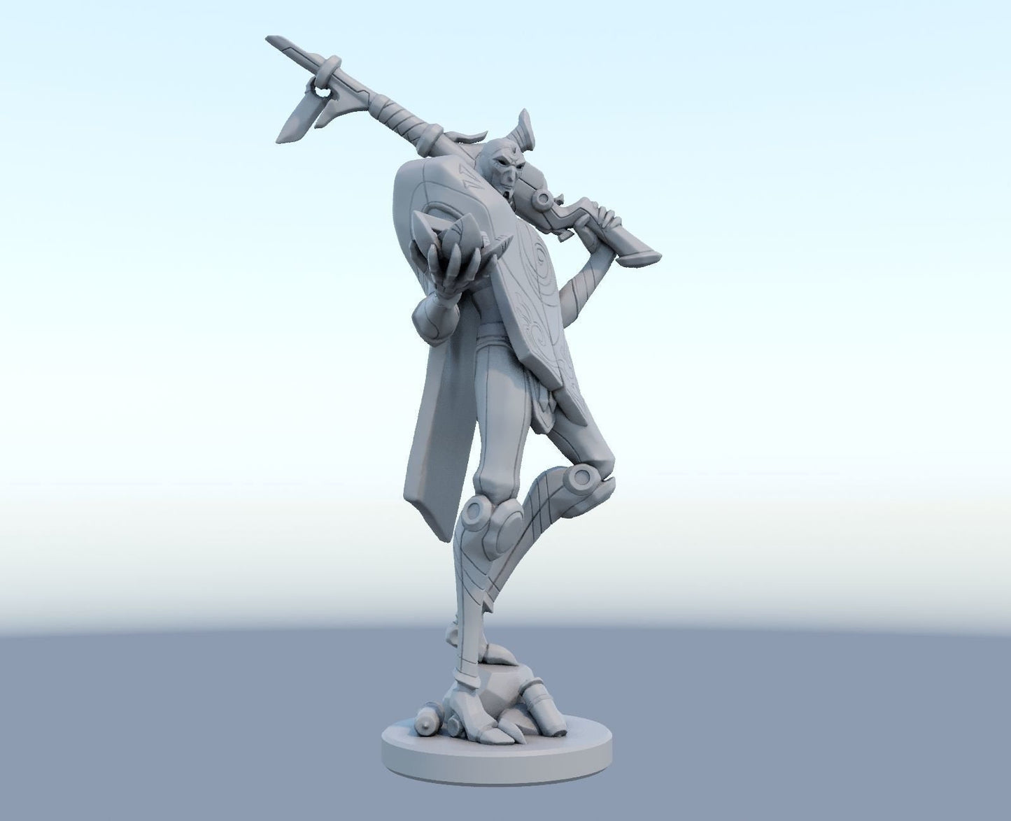 League of Legends Jhin Figurine - 3D Printed Collectible for Your Gaming Heaven