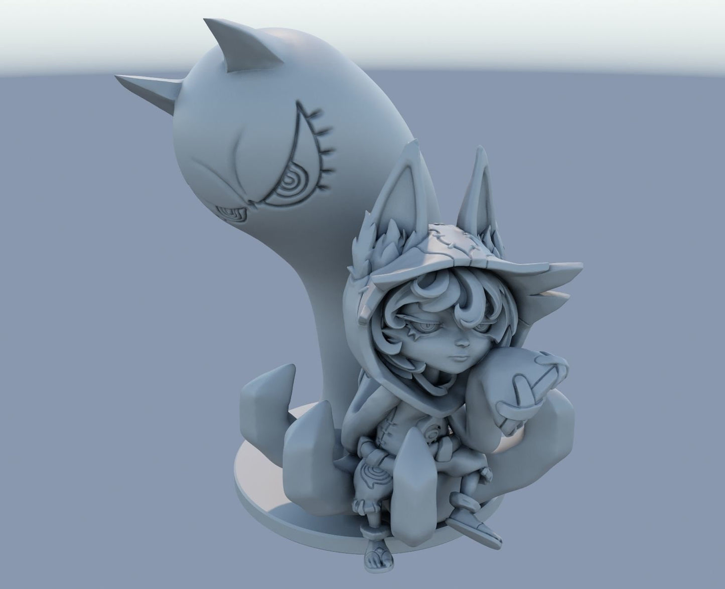 League of Legends Vex Figurine - 3D Printed Collectible for Your Gaming Heaven