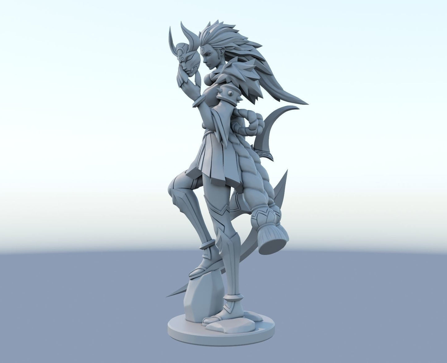 League of Legends Diana Figurine - 3D Printed Collectible for Your Gaming Heaven