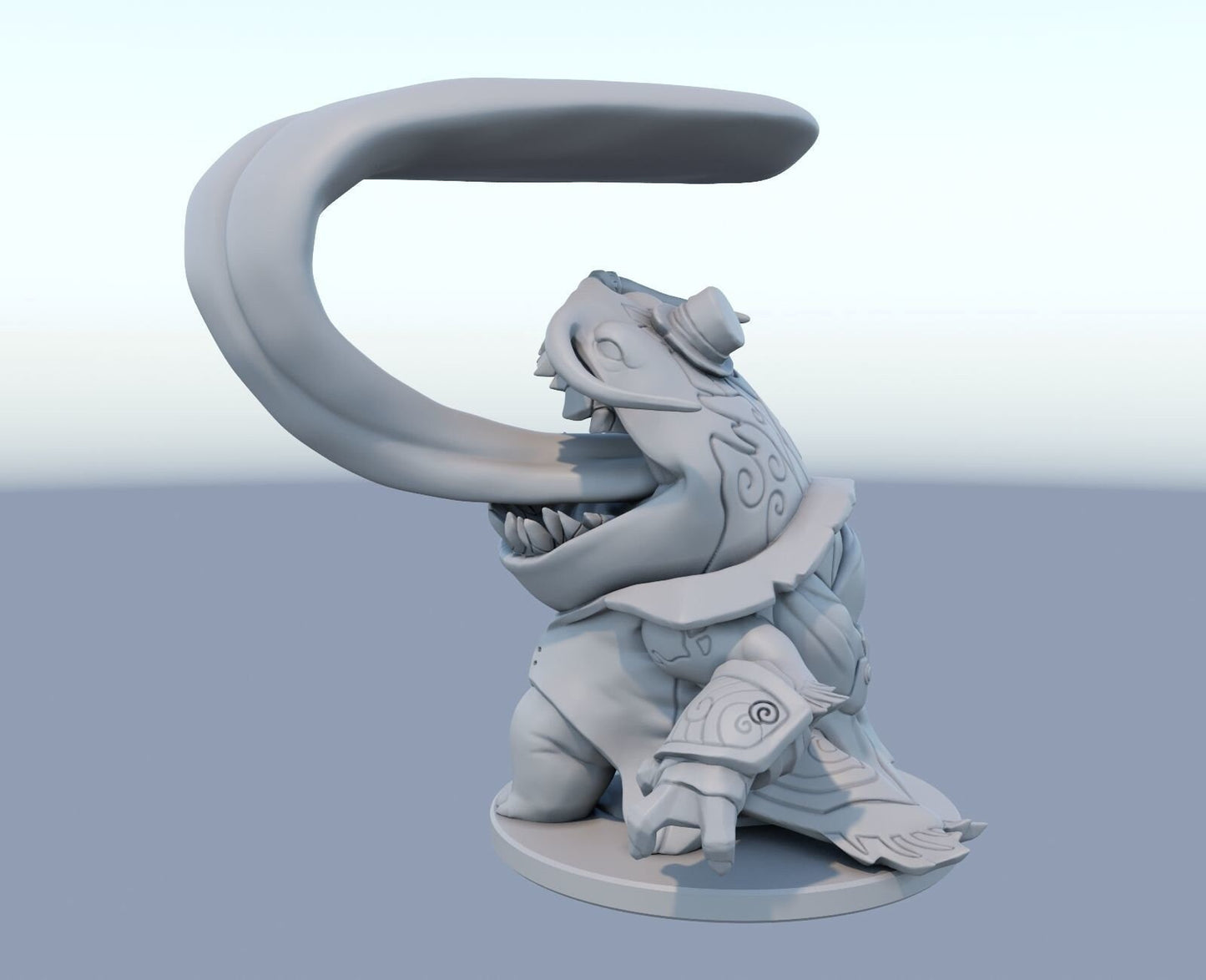 League of Legends Tahm Kench Figurine - 3D Printed Collectible for Your Gaming Heaven
