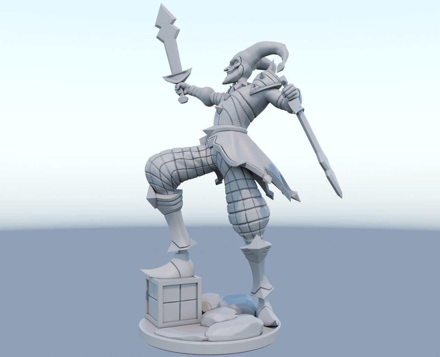 League of Legends Shaco Figurine - 3D Printed Collectible for Your Gaming Heaven