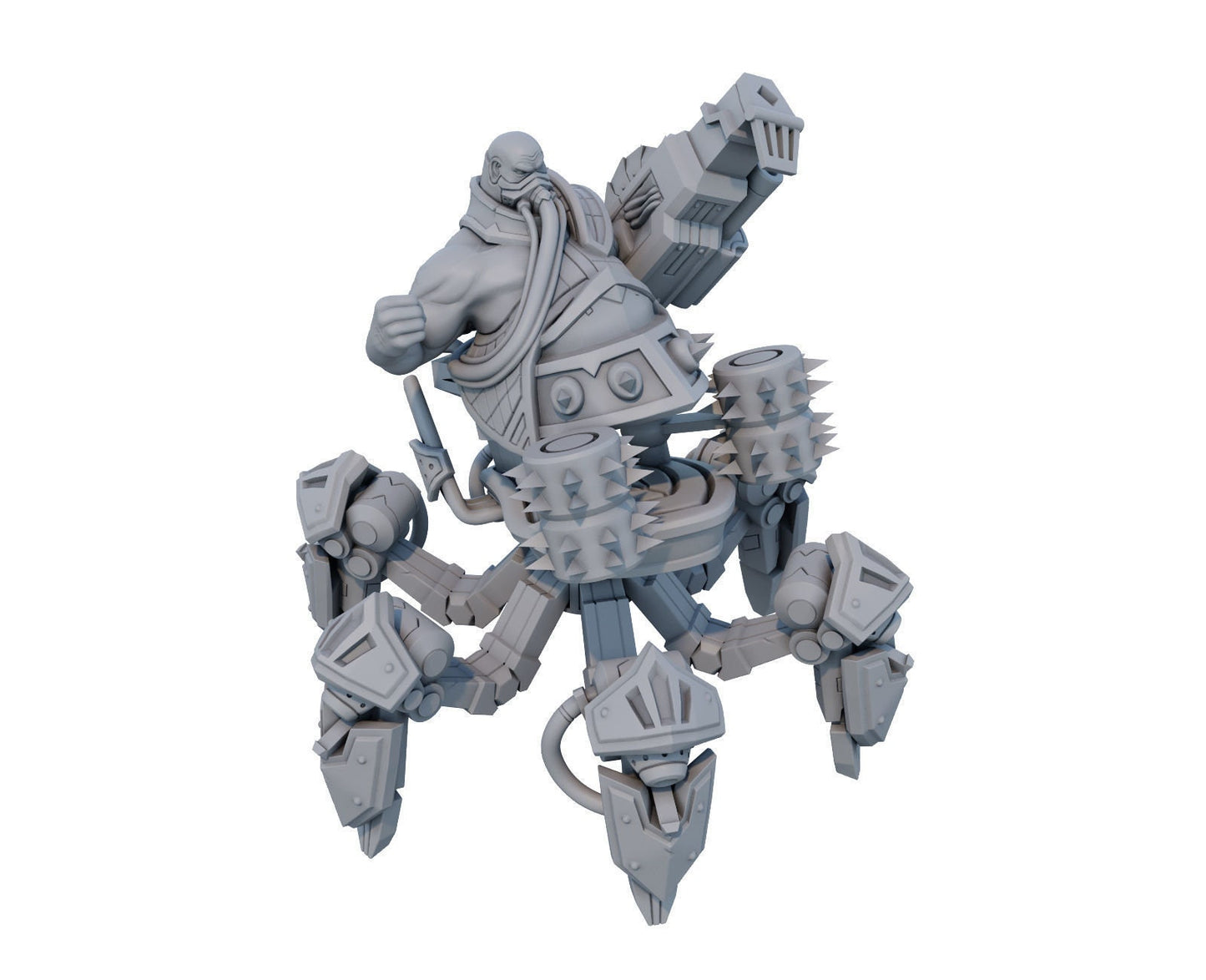 League of Legends Urgot Figurine - 3D Printed Collectible for Your Gaming Heaven