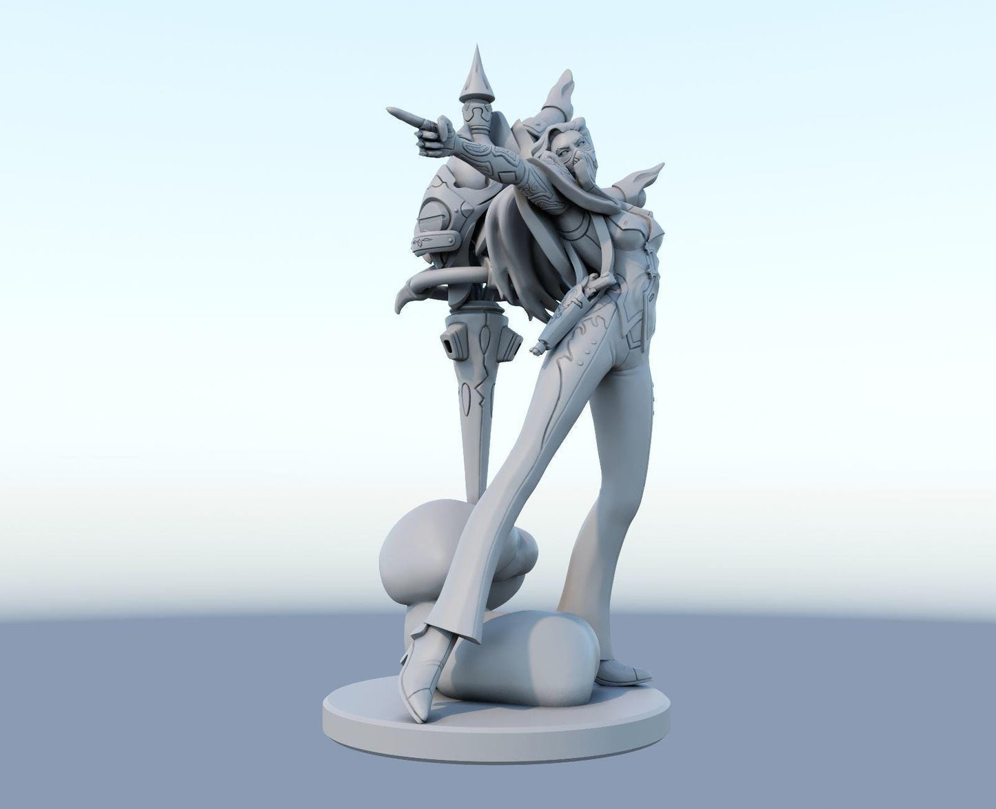 League of Legends Renata Figurine - 3D Printed Collectible for Your Gaming Heaven