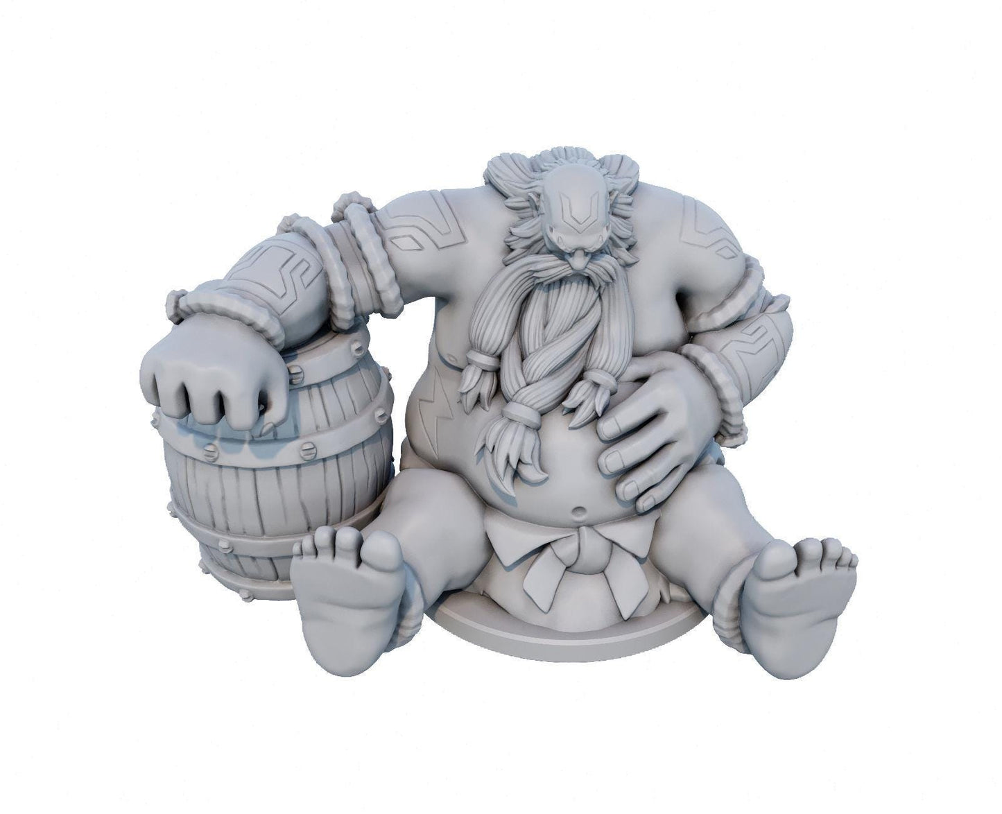 League of Legends Gragas Figurine - 3D Printed Collectible for Your Gaming Heaven