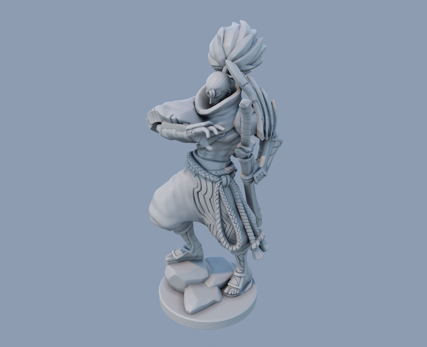 League of Legends Yasuo Figurine - 3D Printed Collectible for Your Gaming Heaven