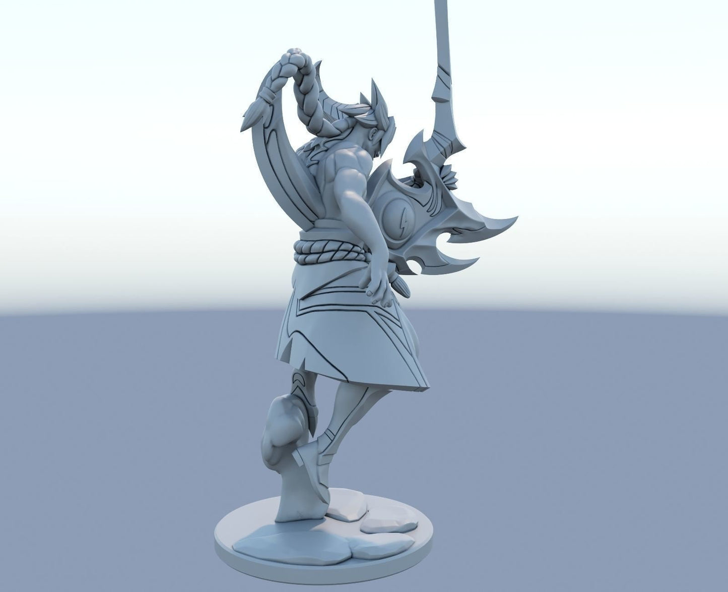 League of Legends Kayn Figurine - 3D Printed Collectible for Your Gaming Heaven