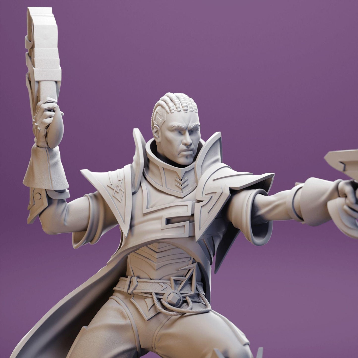 League of Legends Lucian - The Purifier Figurine - 3D Printed Collectible for Your Gaming Heaven