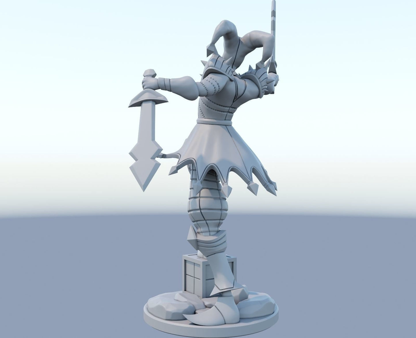 League of Legends Shaco Figurine - 3D Printed Collectible for Your Gaming Heaven