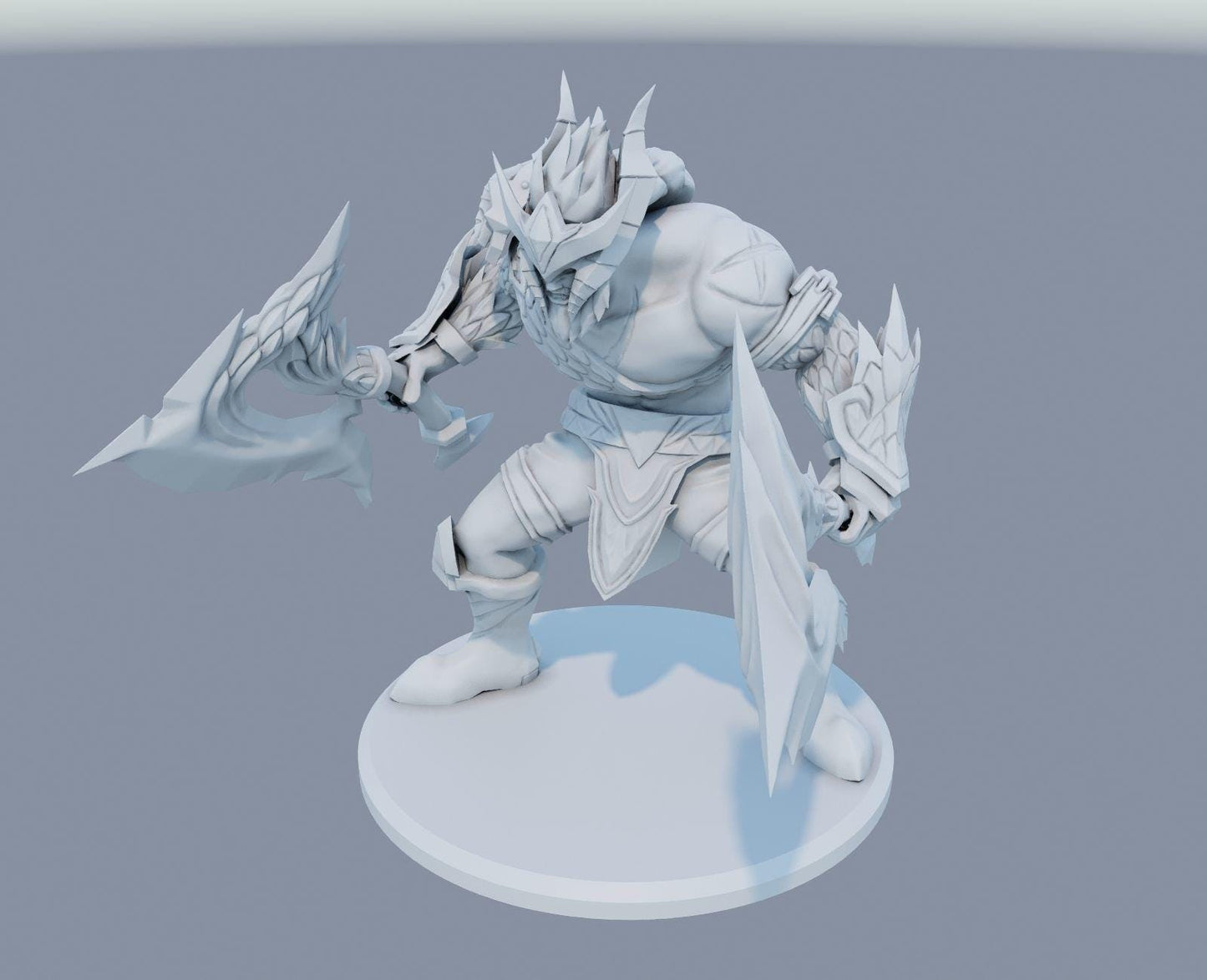 League of Legends Olaf dragon slayer Figurine - 3D Printed Collectible for Your Gaming Heaven