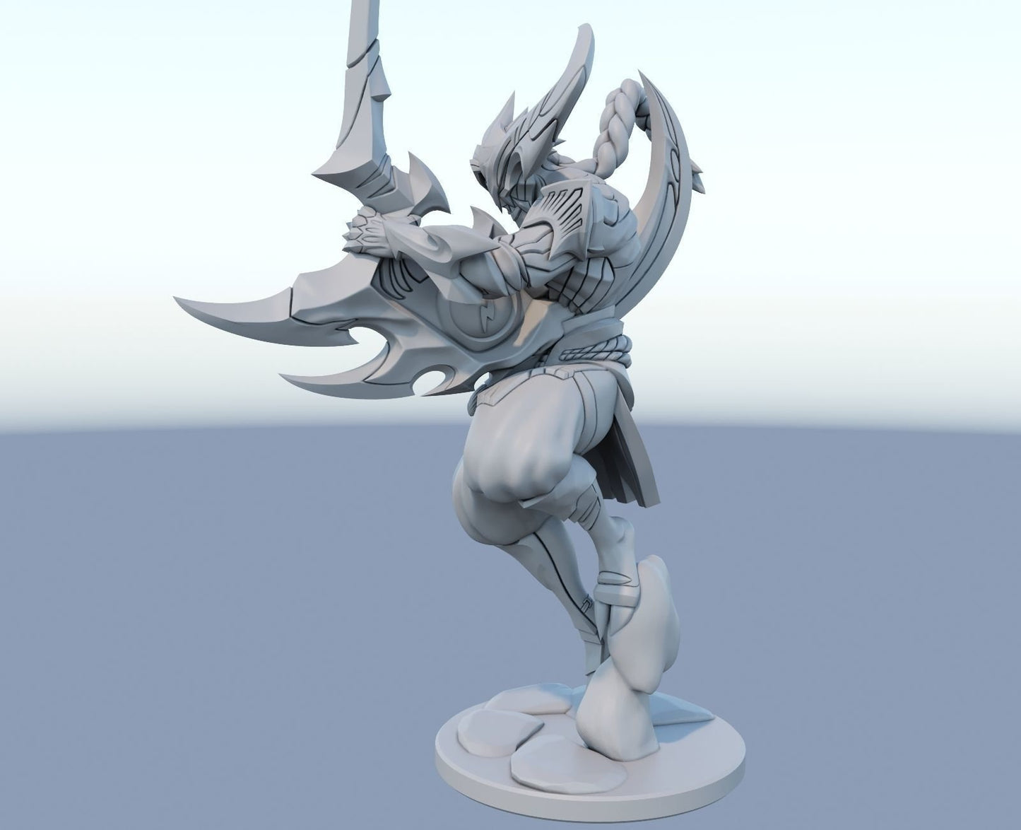 League of Legends Kayn Figurine - 3D Printed Collectible for Your Gaming Heaven