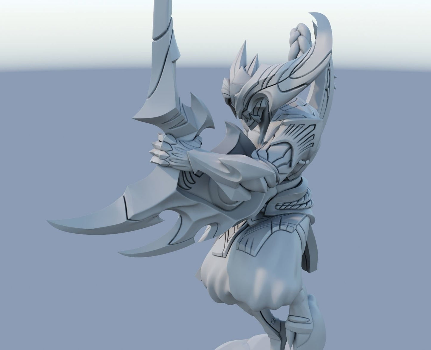 League of Legends Kayn Figurine - 3D Printed Collectible for Your Gaming Heaven